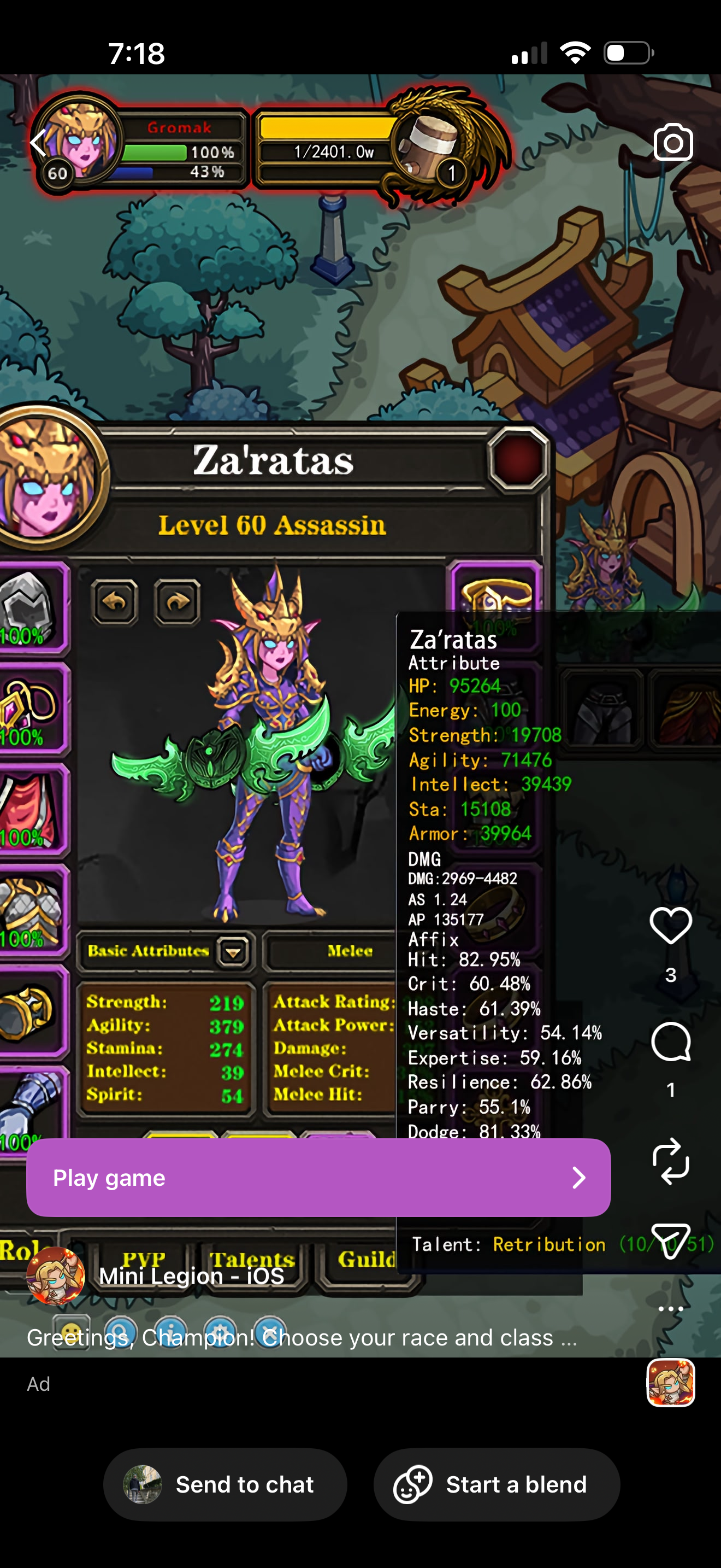 Mini Legion - iOS